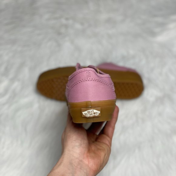 Vans Old Skool Low Mens Casual Shoes Pink VANS 025415 NEW Size 7/ WMNS 8.5 - Picture 3 of 4